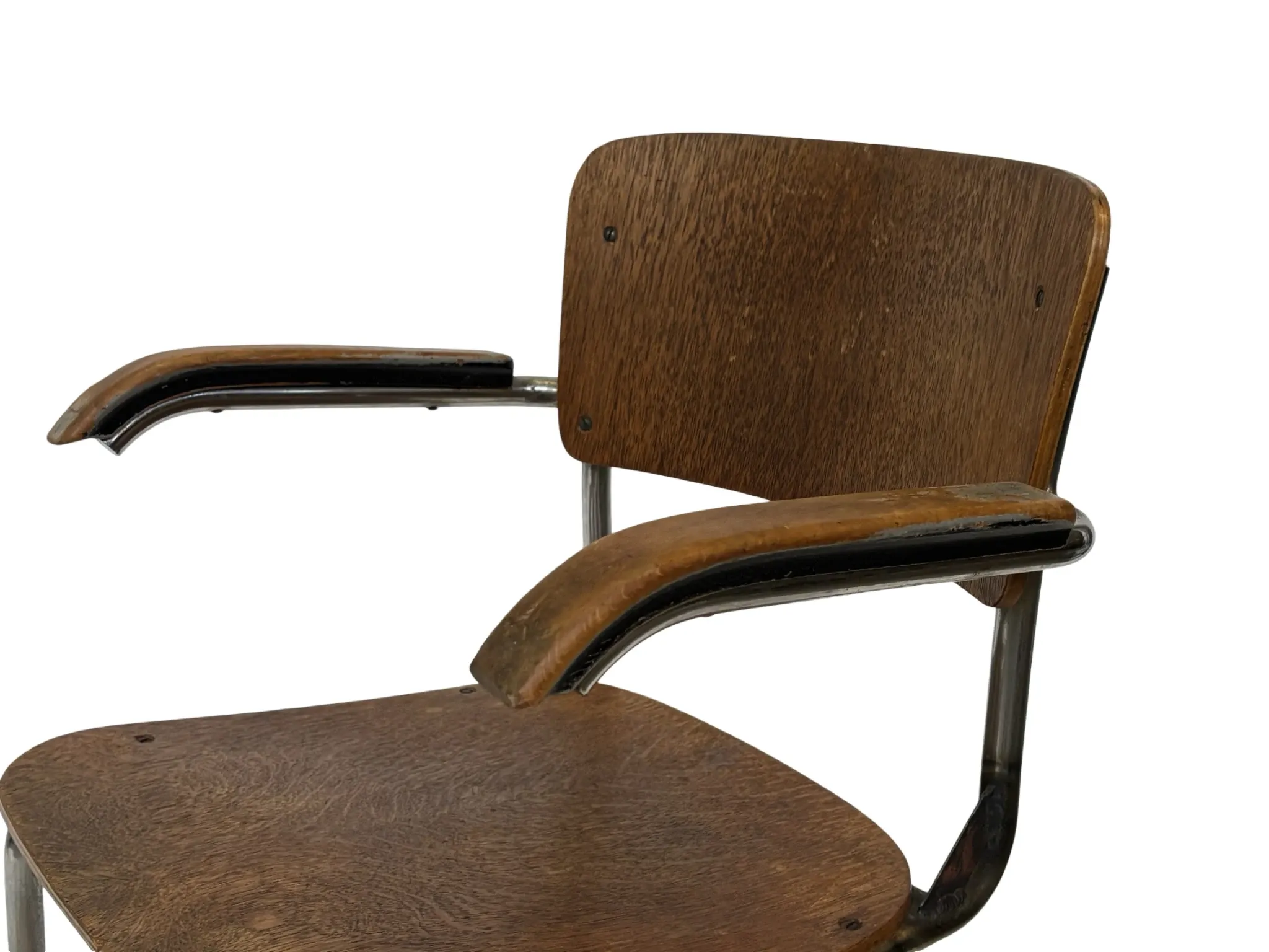 Vintage Plywood bauhaus style dining chair desk chair 50's Design