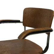 Vintage Plywood bauhaus style dining chair desk chair 50's Design