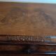 Louis Majorelle Art Nouveau bed + 2 bedside tables