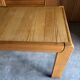 Table à manger extensible Maison Regain en bois d'orme massif