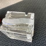 Cendrier en cristal design moderniste Bleikristall West Germany - cendrier pour cigares