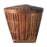 Panier à linge en bambou