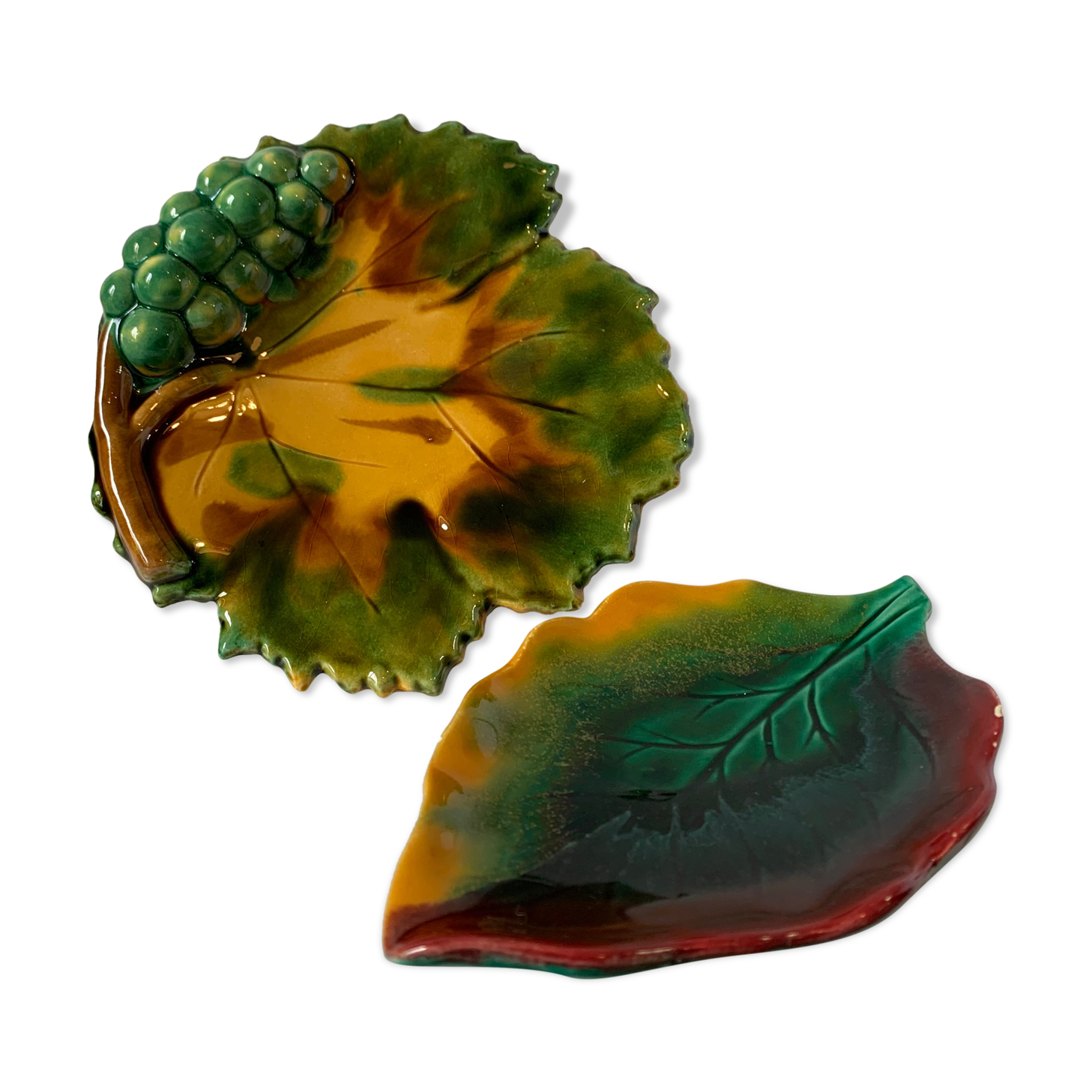 Beautiful porcelain leaves