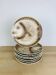 8 vintage Sarreguemines fish service plates