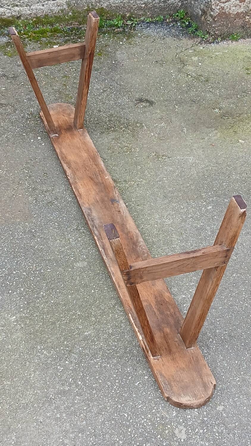 Oak farm bench, 158 cm