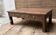 Burmese teak coffee table