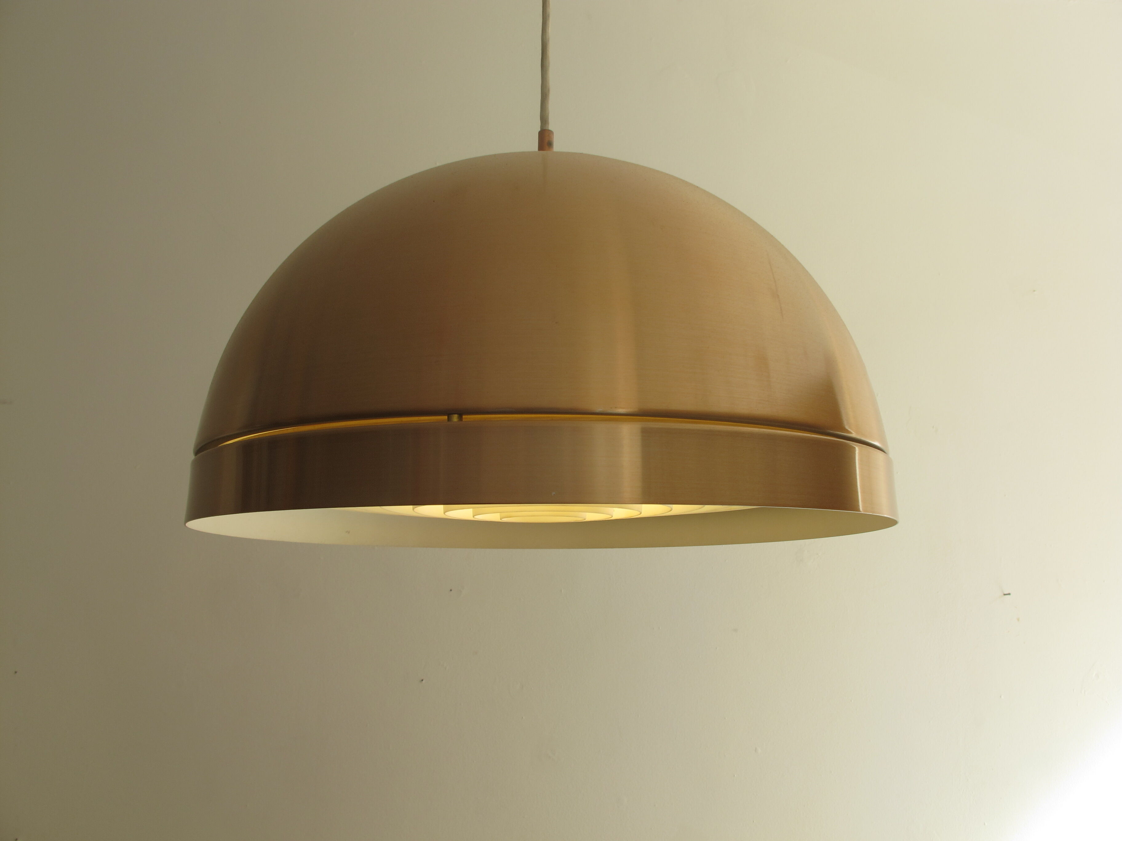 Lamp brass curved by Svend Middelboe