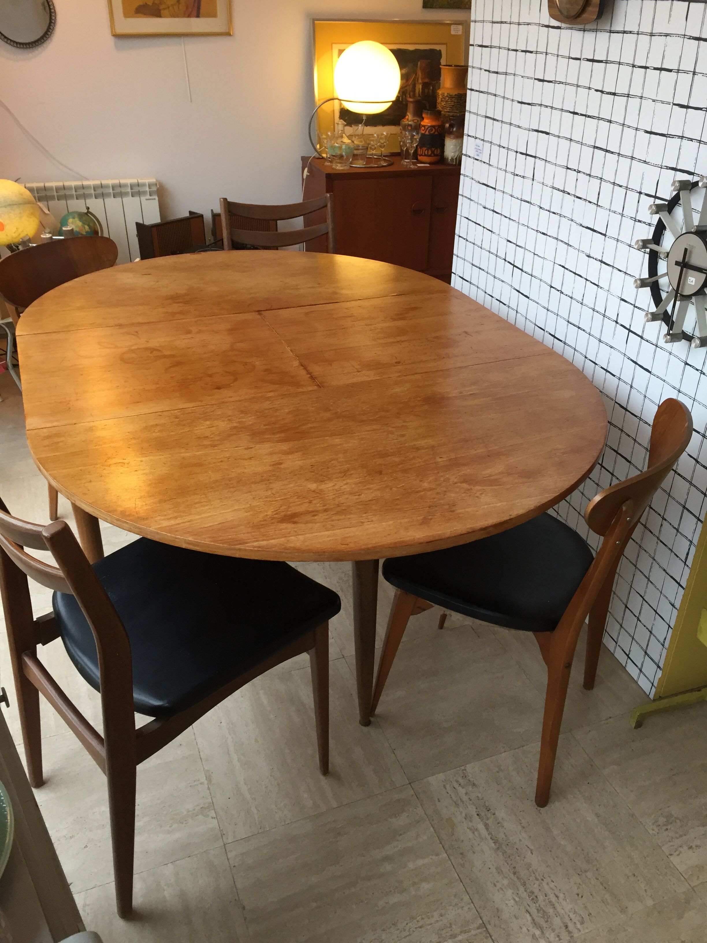 Vintage extension table, 1960