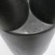Black stool designed by Philippe STARCK, vintage. 1970-1980