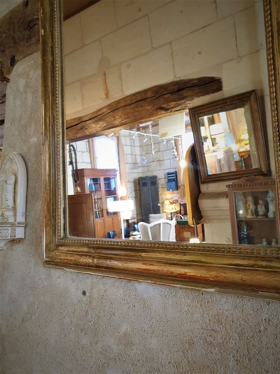 Antique mirror 67x90cm