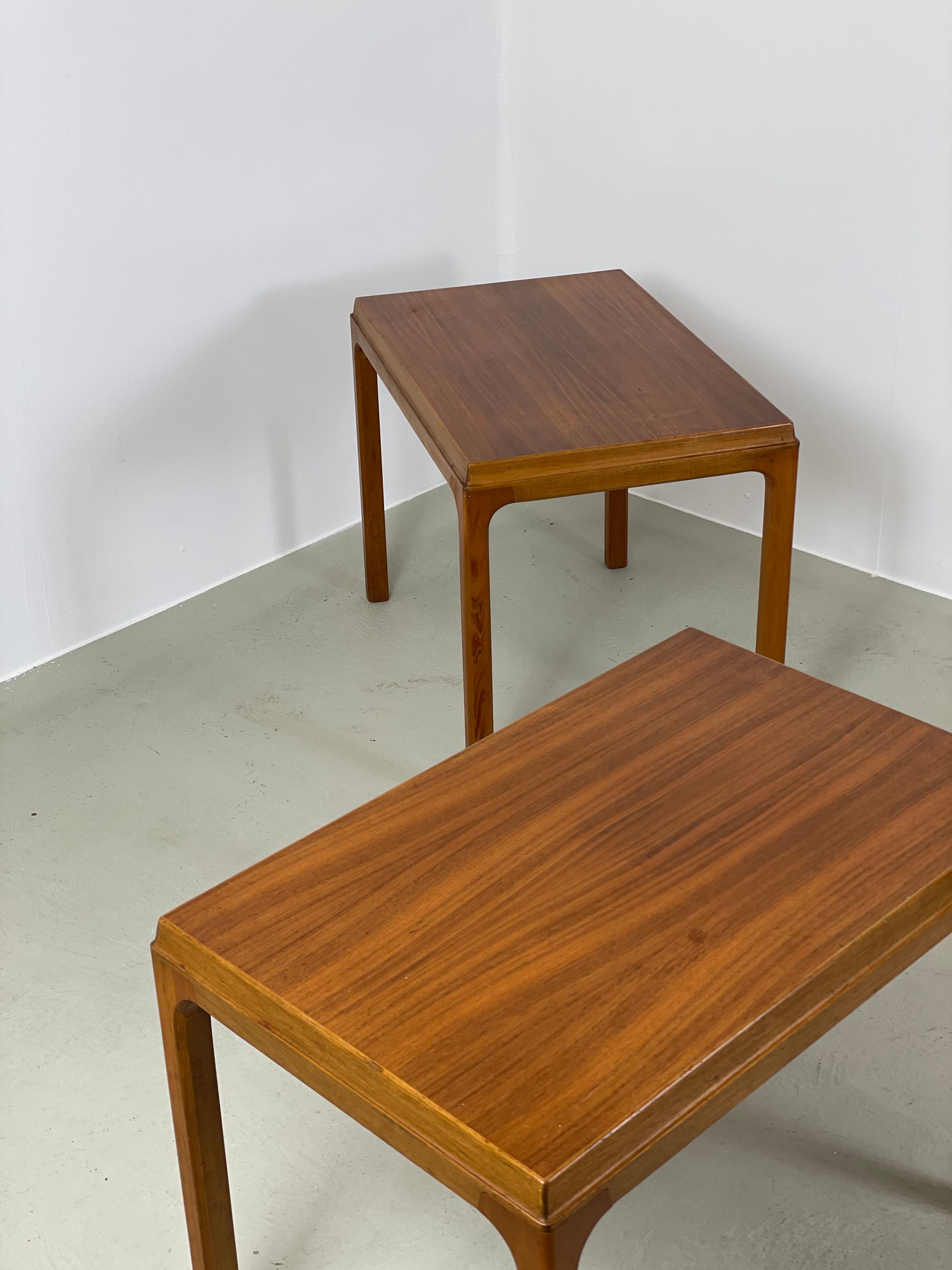 Swedish midcentury beside tables 1960