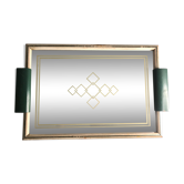 Plateau Art Déco Miroir
