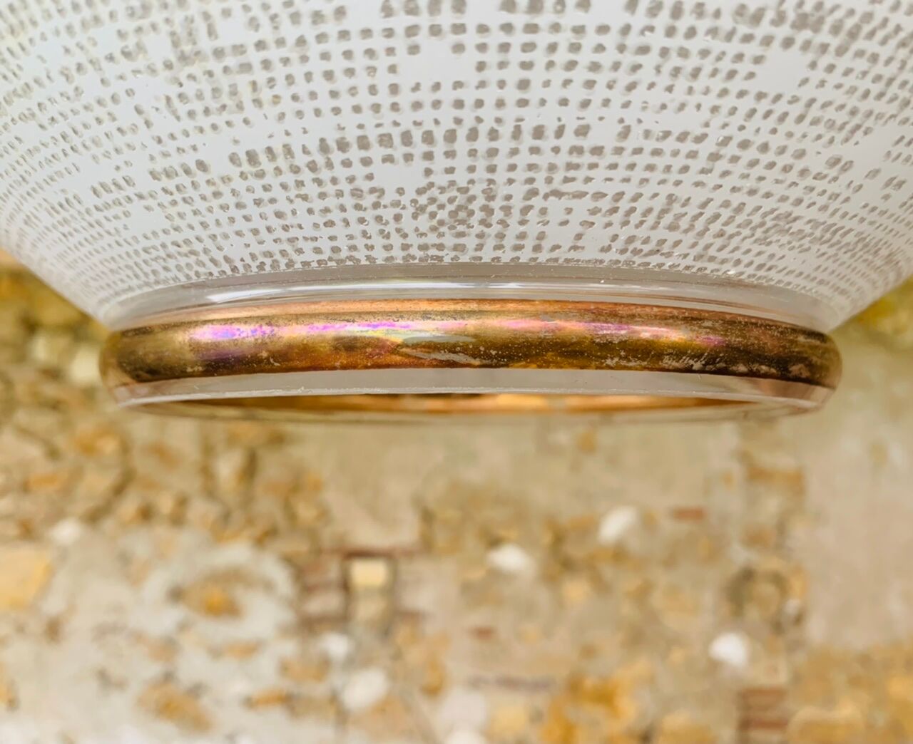 Vintage pendant lamp, UFO, space age, circa 50's/60's