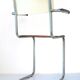 Gispen Vintage Tubular Chair – 1930s Dutch Design – White Retro Industrial