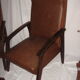 Pair of skai armchairs, 1960s