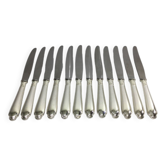 Christofle - Alfenide Silver Metal Knives