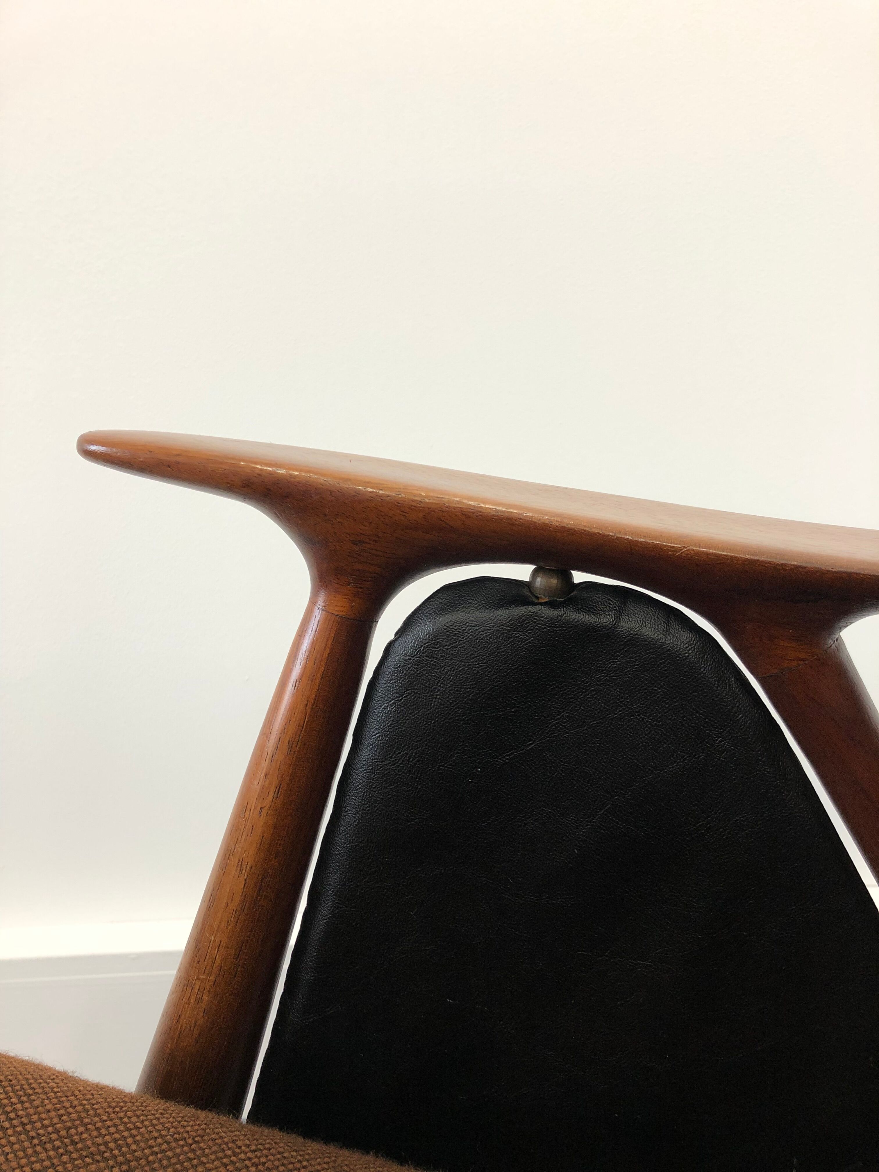 Vintage Danish Modern Lounge Chair, 1960s