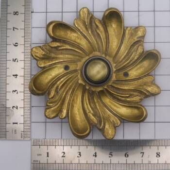 Antique doorbell: whirlwind