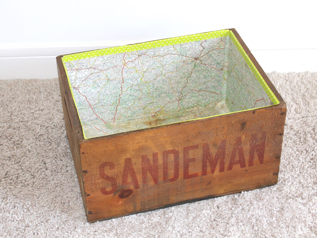 Sandeman wooden crate
