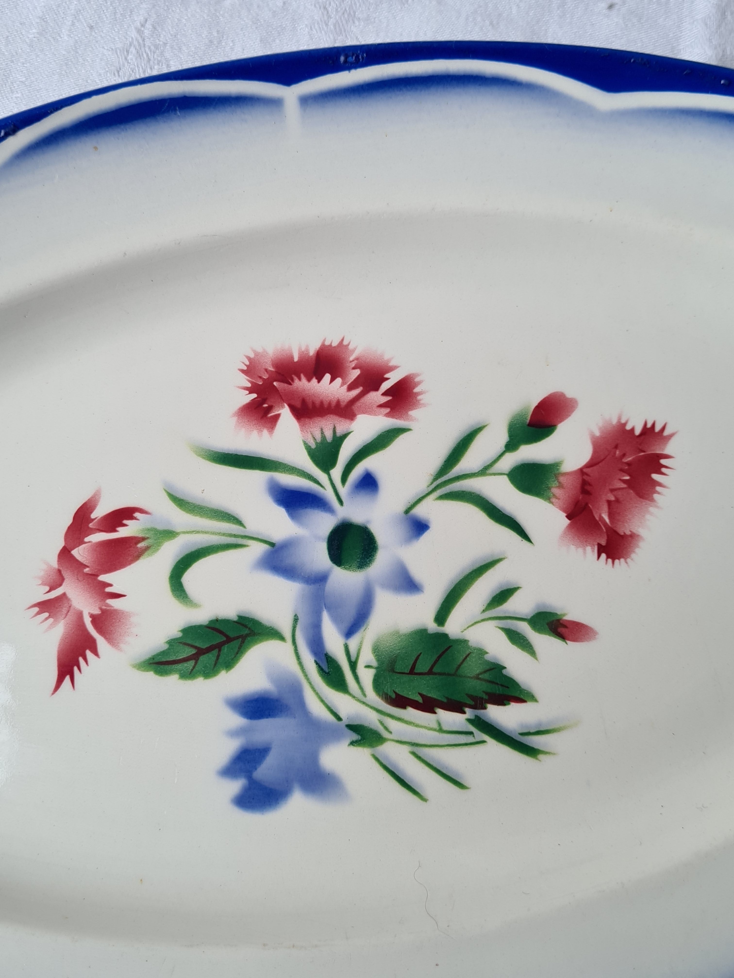 Digoin Sarreguemines service Elorn Oval serving dish