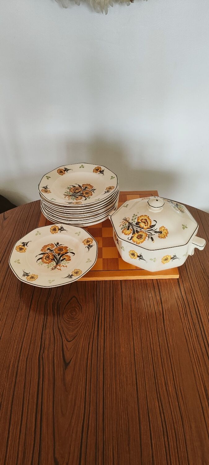 Old Abbey Ware Trianon Saar V& B.M. soup service.