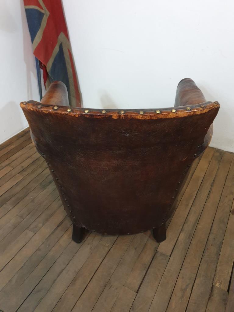 Fauteuil club cuir