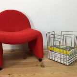 Willy Glaeser chrome magazine rack for TMP, 80