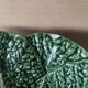 Plat ancien barbotine choux