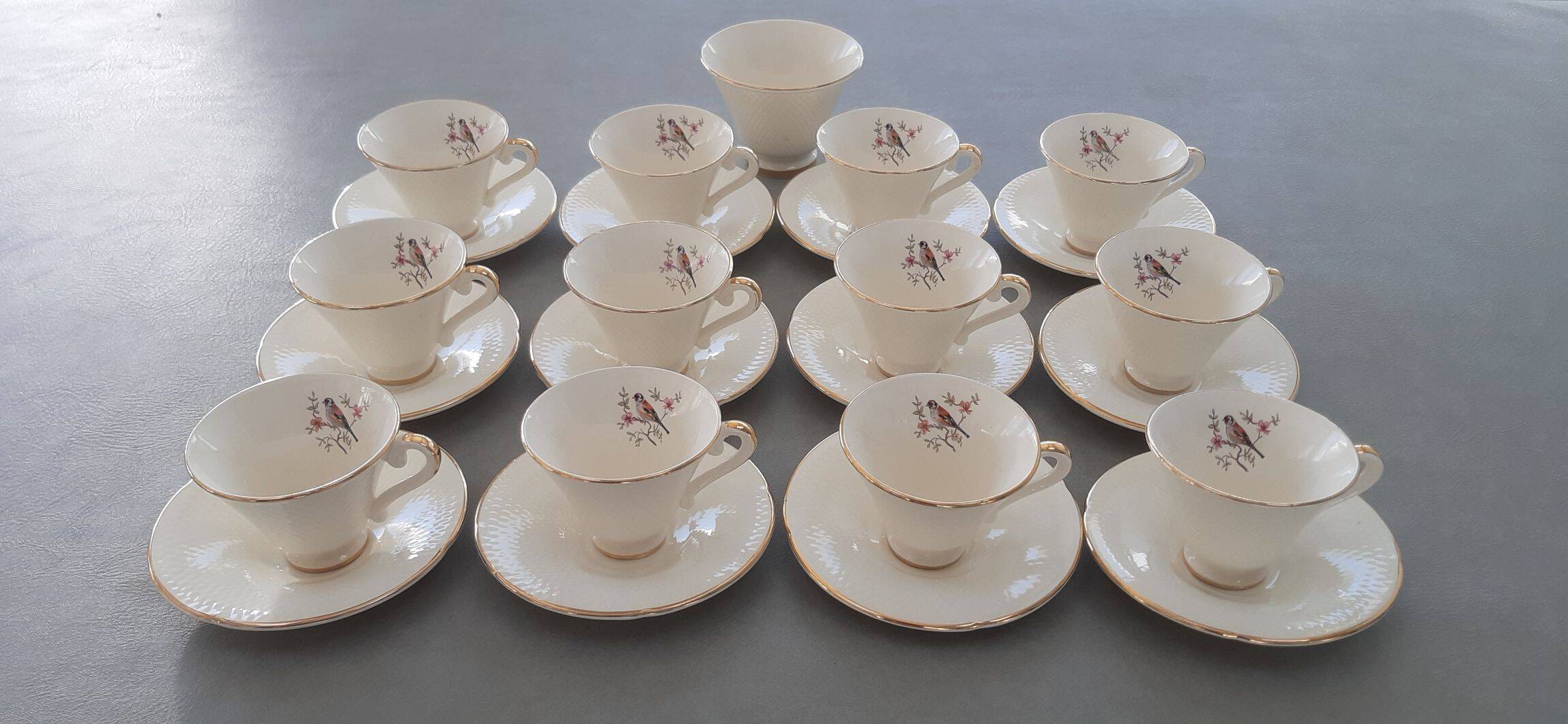 Antique coffee service Salins France