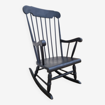 Vintage rocking chair rocking chair 1950 black
