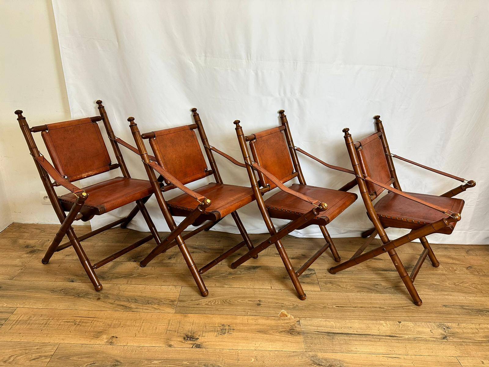 Vintage officer chairs
