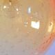 Amber bubbles glass pendant light