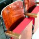 Paire de fauteuils de cinéma vintage