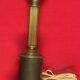 Large vintage brass and marble lamp base 41 cm socket height
