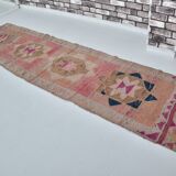 Vintage Handknotted Runner Rug sku 2184