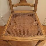 Cane wood chairs