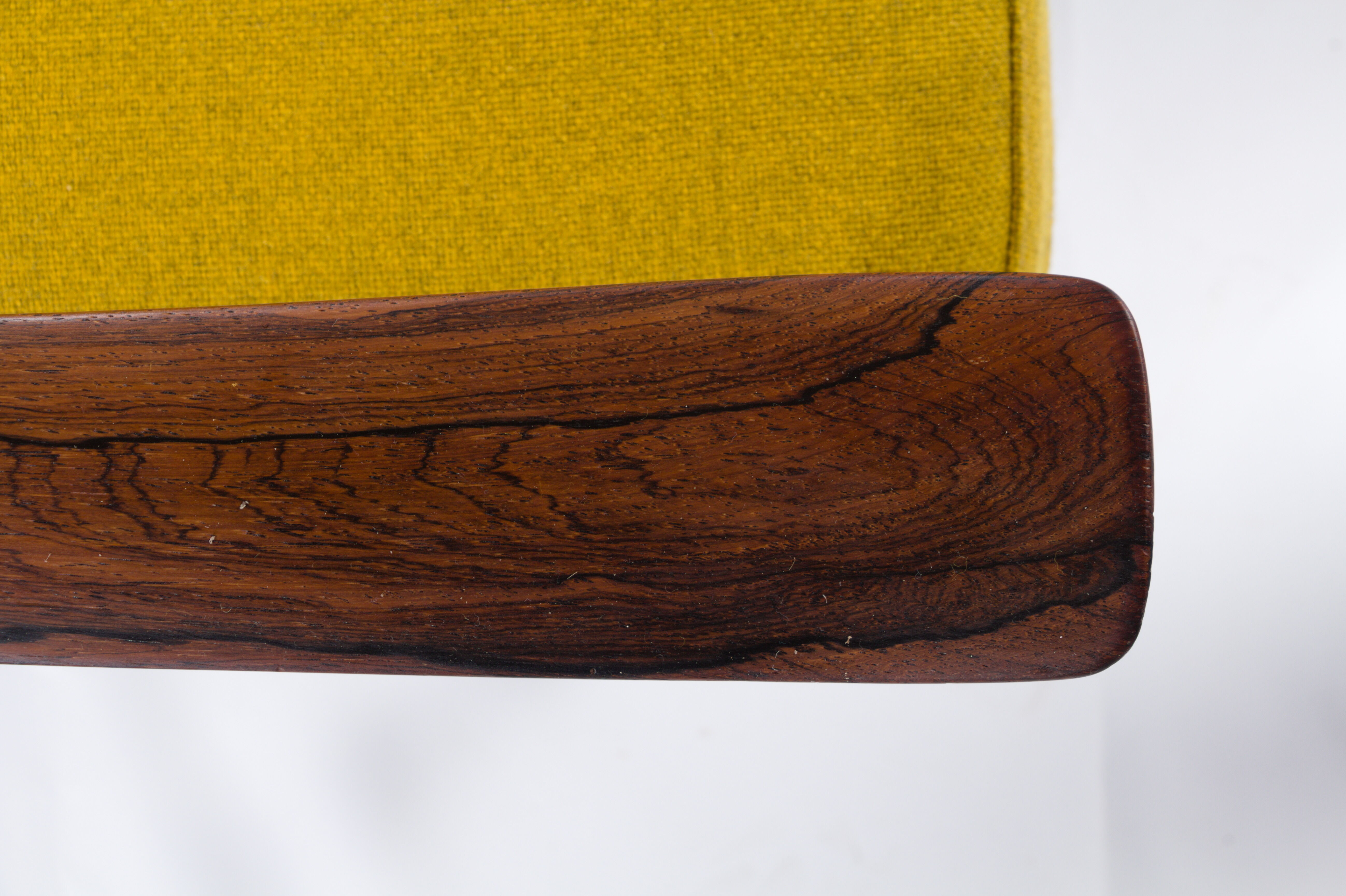 Sofa, armchairs, and table by Peter Hvidt for France & Son