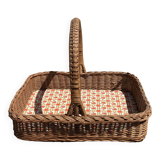 Rattan basket/tray