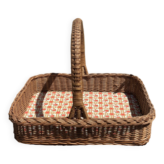 Rattan basket/tray