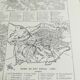 Ancienne carte de la Rome antique de 1928