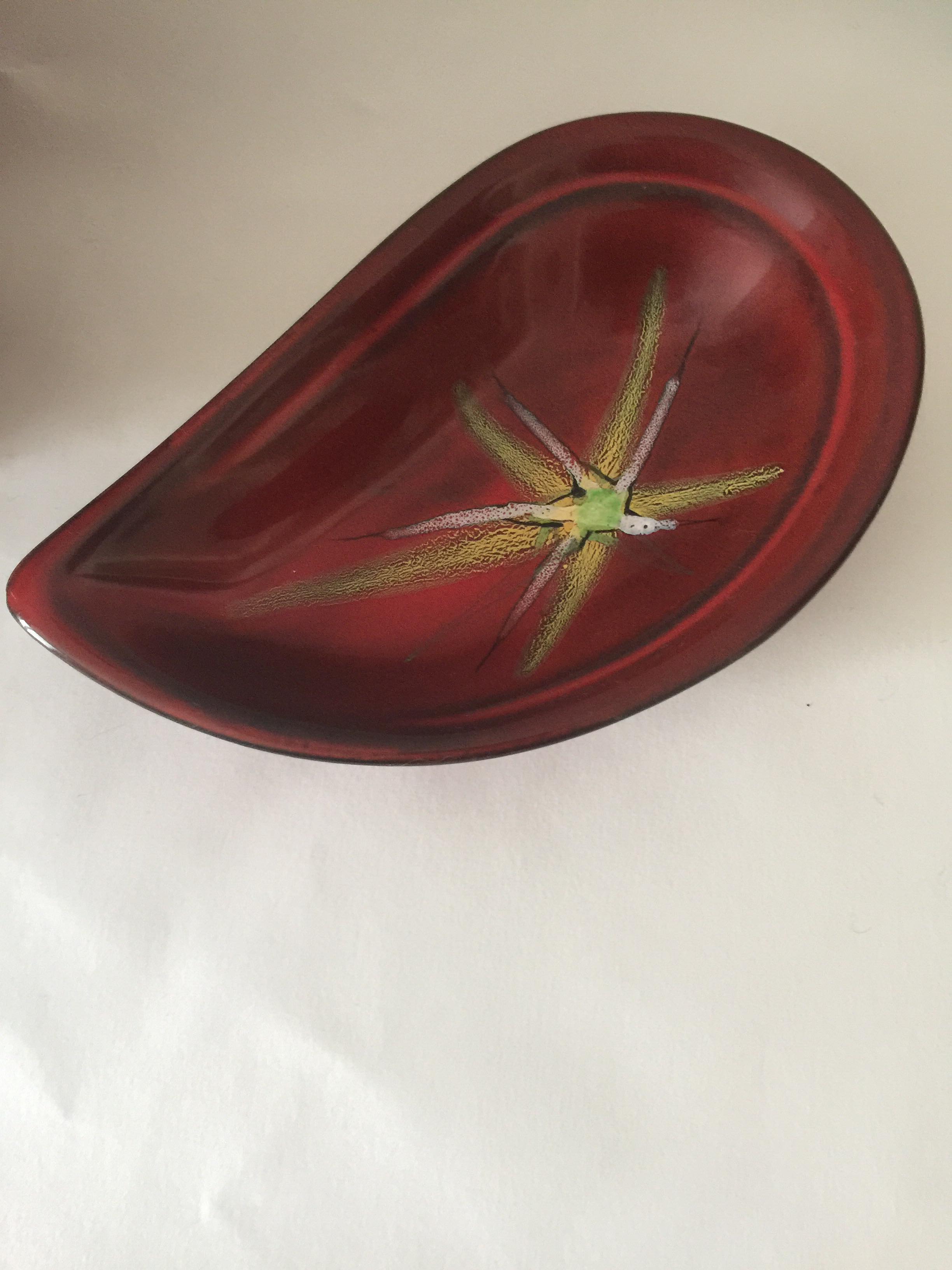 Set of two André Baud ceramics