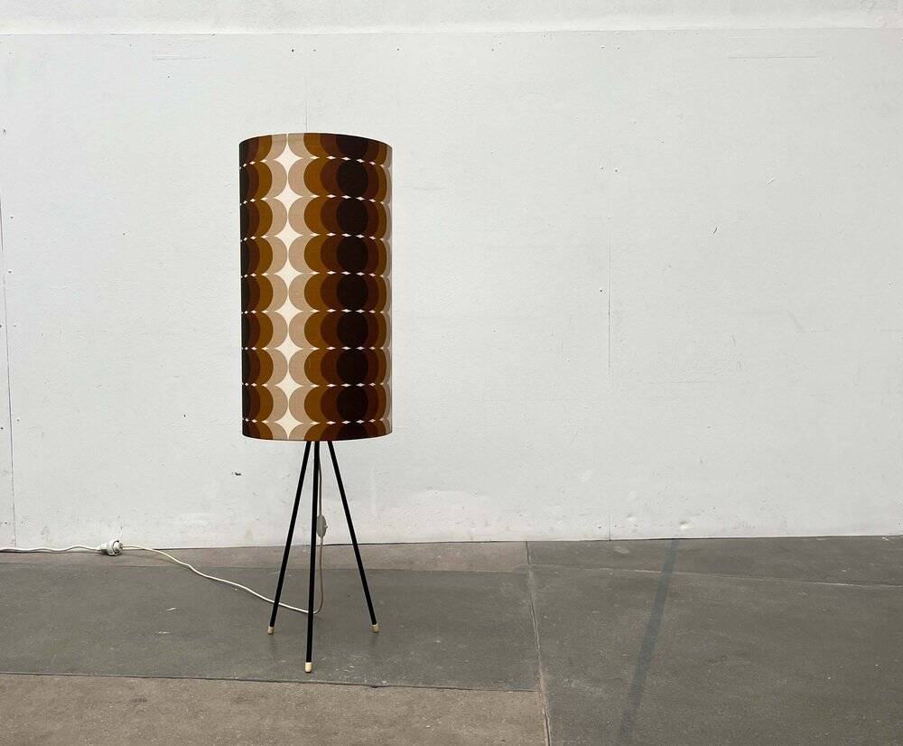 Mid-Century Modern Tripod Floor Lamp, 1960s