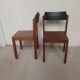Lot 6 chaises vintage scandinave