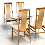 Oak dining chairs 1960s