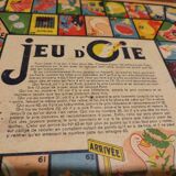 Antique Wooden Multi-Game Box - Ludo - Game of the Goose - Checkers