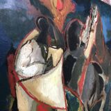Cubist painting