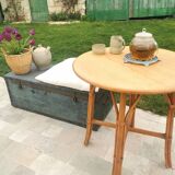 Table en rotin