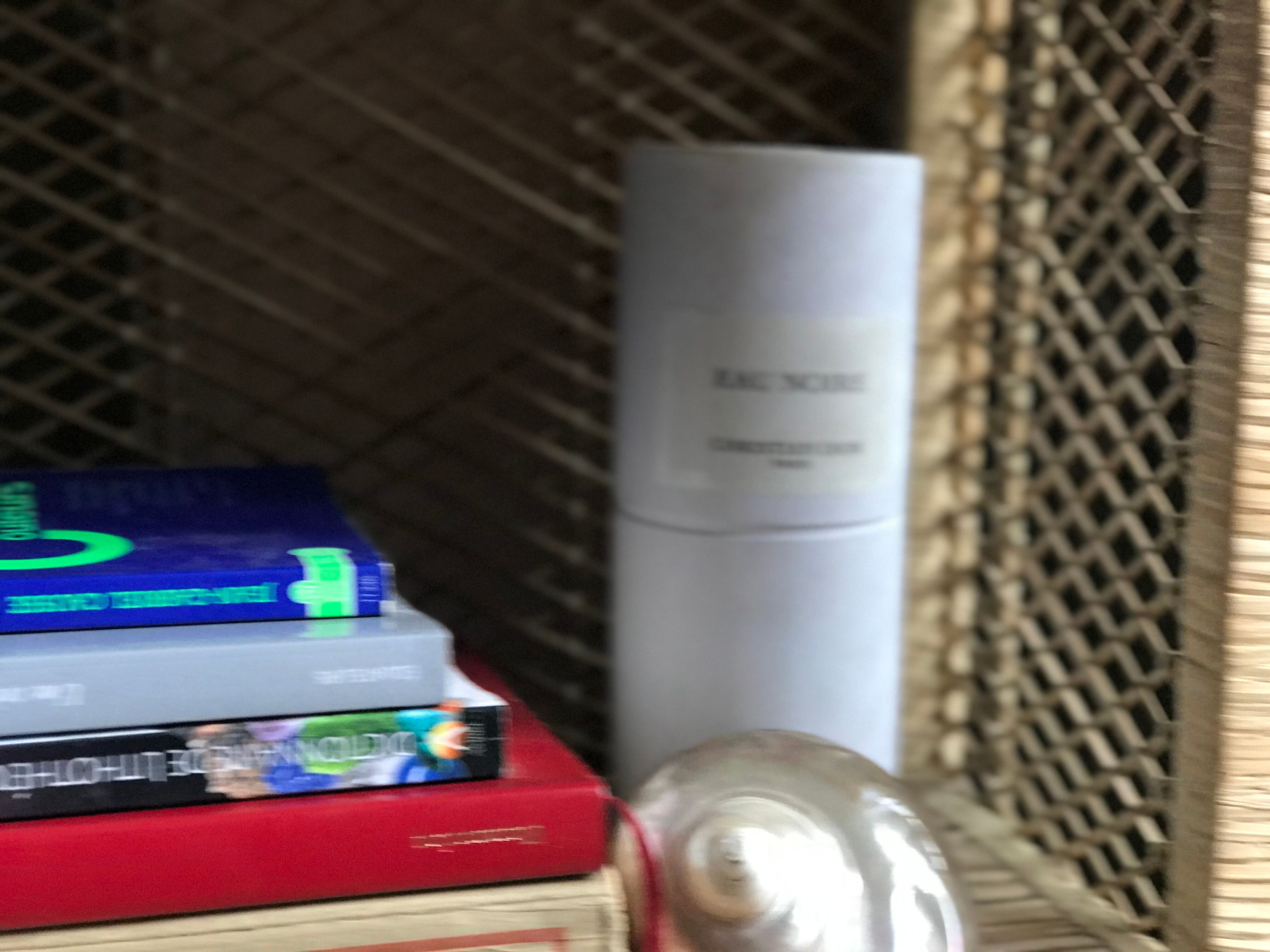 Vintage rattan cabinet