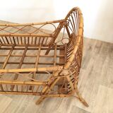 Bed rattan basket
