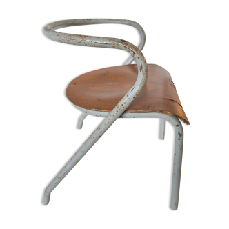 Chaise enfant design Hitier années 50